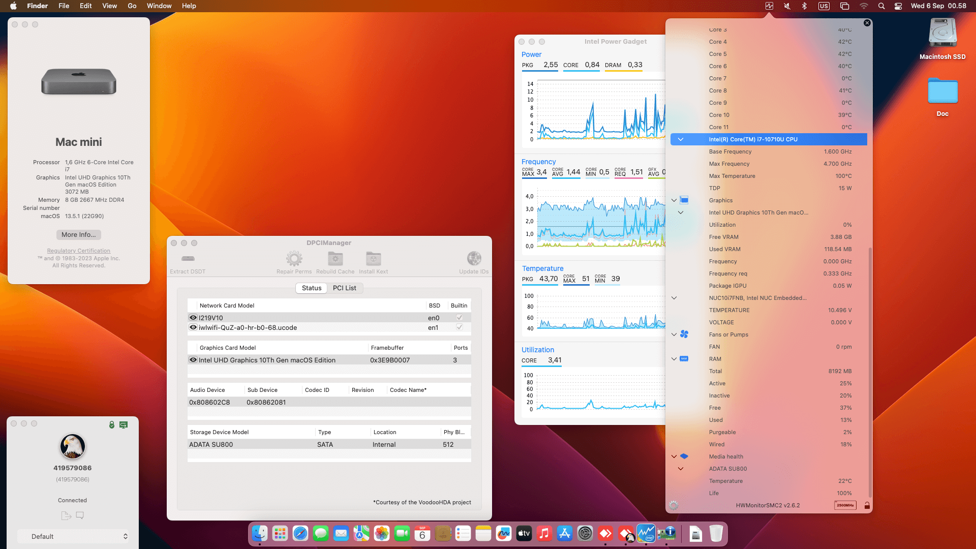 Intel NUC Kit NUC10i7FNH [CometLake   Intel UHD 10Th Gen]   OpenCore 1